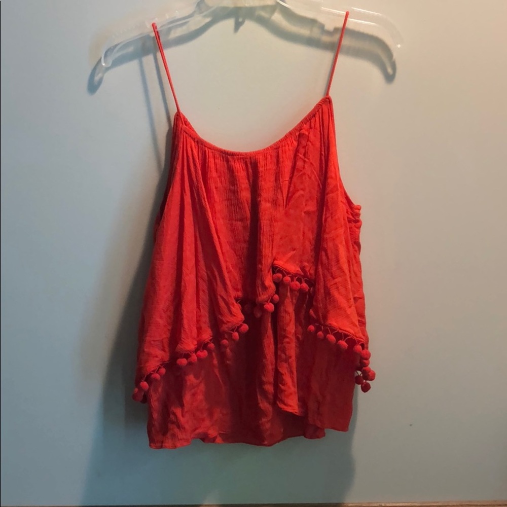Orange Tank Top